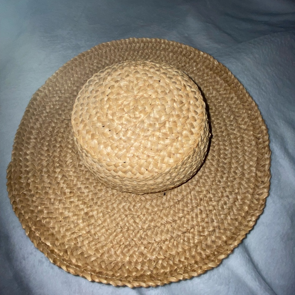 Eddie Bauer 100% Straw Hat Ladies One Size Sun Hat